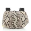 Image 2 : Chloe Drew Messenger Bag Python Medium Blue, Neutral