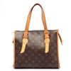 Image 1 : Louis Vuitton Brown Monogram Canvas Leather Popincourt Haut Tote Bag