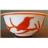 Image 1 : Chinese Peking Glass Bowl with bird image