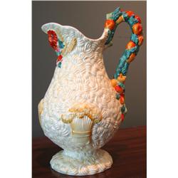 Four pieces Clarice Cliff pottery, c.1930's