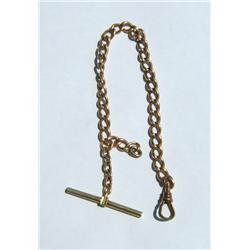 14 carat gold watch chain