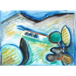 Ochs View of Lahania from the Mill