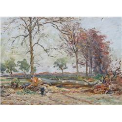 Chalmers Cut timber near Cramma