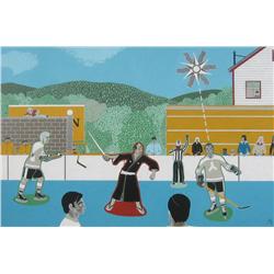 Akroyd Untitled - Hockey & Samurai Warrior
