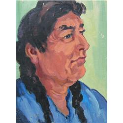 Thornton Chief Enos Hunter (Spotted Eagle), Stoney