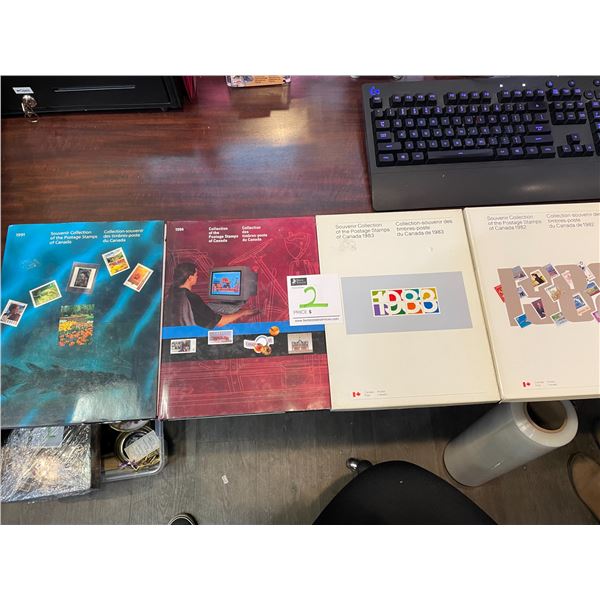 Postage Stamps of Canada 1982 1983 1991 1994