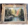 Image 1 : Framed Oil Painting by H Mueller