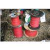 Image 1 : 4 Rolls of Commercial Wire - Over 500ft. Total, See Description