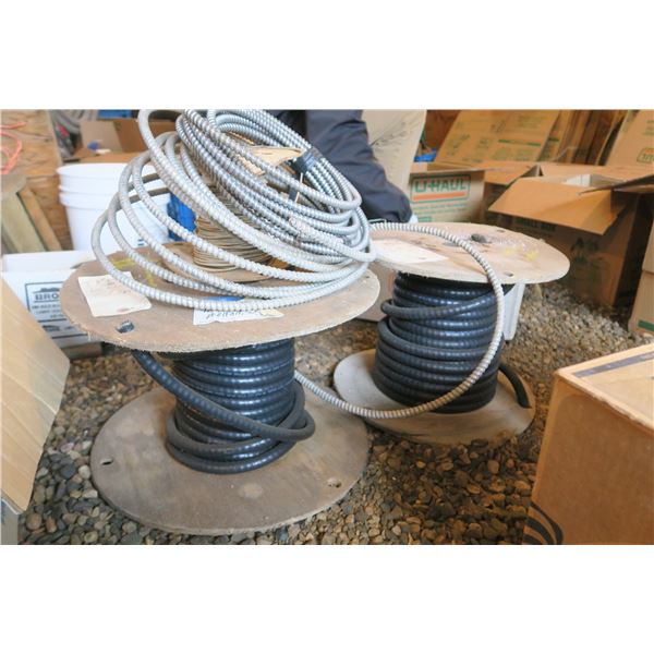 2 Rolls of Teck Cable - Approximately 150ft 12/2, Approximately 150ft 12/3