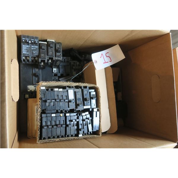Lot of Westinghouse & Misc. Breakers - See Description for Info