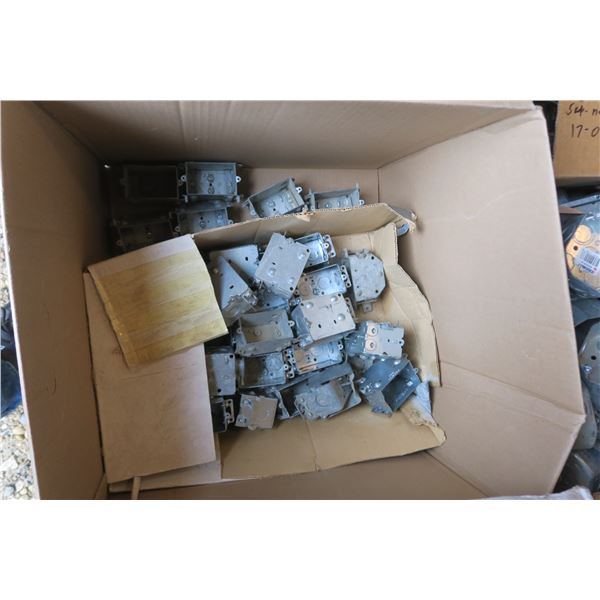 Large Lot of Electrical Boxes - See Description For Info