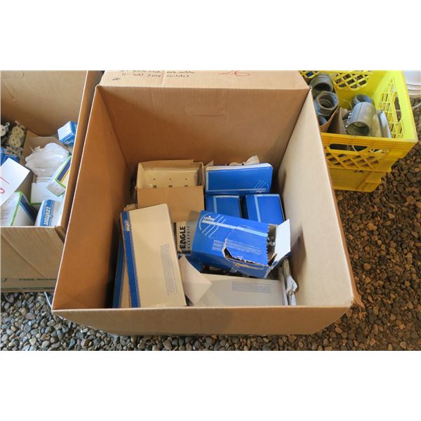 Large Lot of Electrical Covers & Misc. Switches - See Description For Info