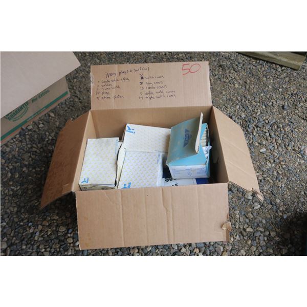 Large Lot of Plugs & Switches - See Description For Info