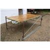 Image 3 : Welding Table 8.4ft Wide W/ Lumber Top