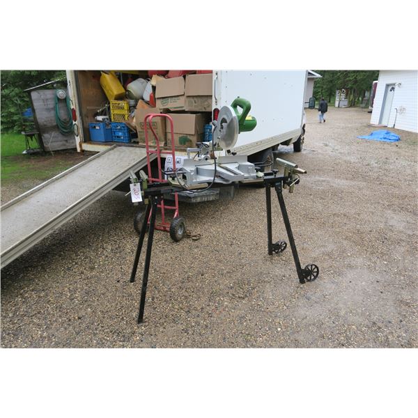 Chop Saw On Stand