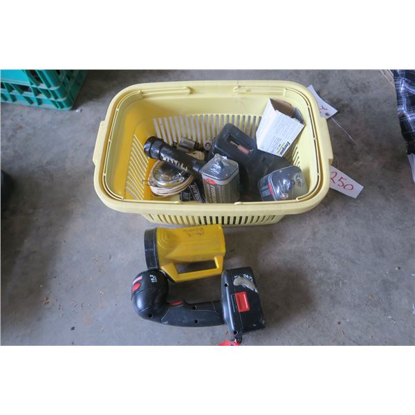 Lights/ Flashlight/ Batteries/ Camplight