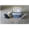 Image 2 : (1) Coleman Cooler, (2) Thermos