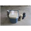 Image 3 : (1) Coleman Cooler, (2) Thermos