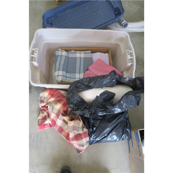 Lot of Camping Bedding + Towels