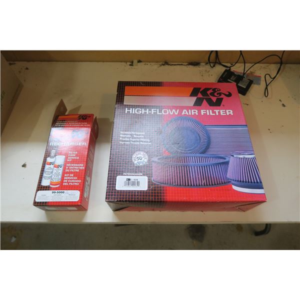 K + N Air Filter + Cleaner Kit