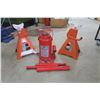 Image 1 : Bottle Jack + Jack Stands