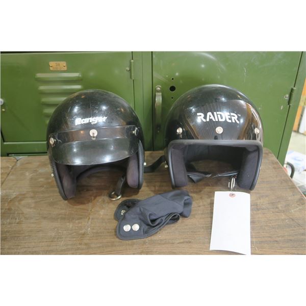(2) Motor Cycle Helmets