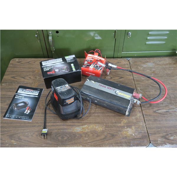 1000 Watt Power Inverter/ Jumpstart Battery Charger