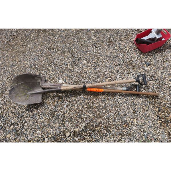 Lot of Iron Shovels