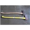 Image 1 : (2) Wood Axe