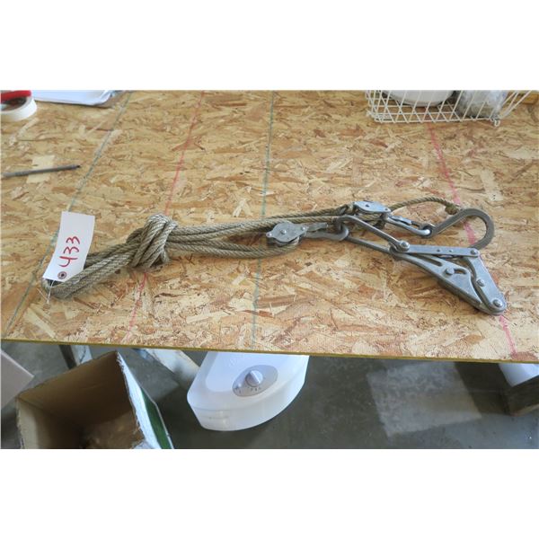 Overhead Cable Puller