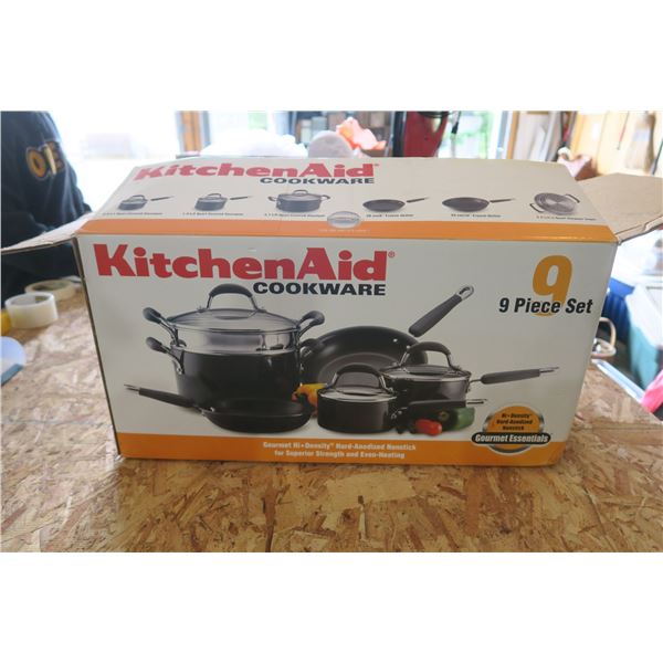 Kitchen Aid Pot Set (9 piece)
