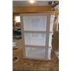 Image 3 : Bag of Plastic/ 3-Drawer Plastic Cupboard 16"x16"x25"