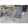 Image 1 : (2) Fold Up Patio Chairs