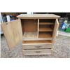 Image 4 : Wooden Wardrobe Dresser 18x34x49"