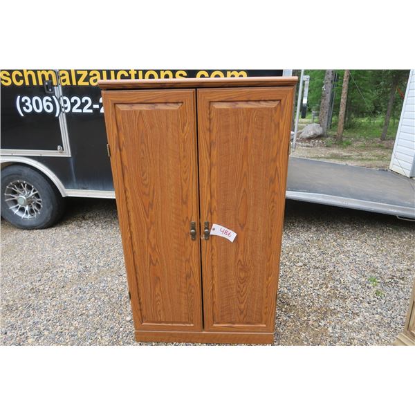 Wooden Cupboard 21x31x55"