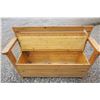 Image 2 : Wooden Bench W/ Cubby 18x54x37"