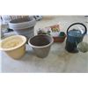 Image 2 : Lot of Gardening- Pots/ Planters, Watering Can, Misc