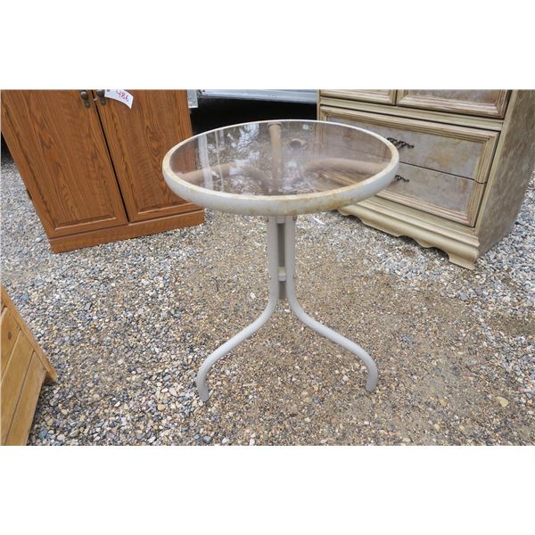 Patio Table 20" Across + 28" Tall