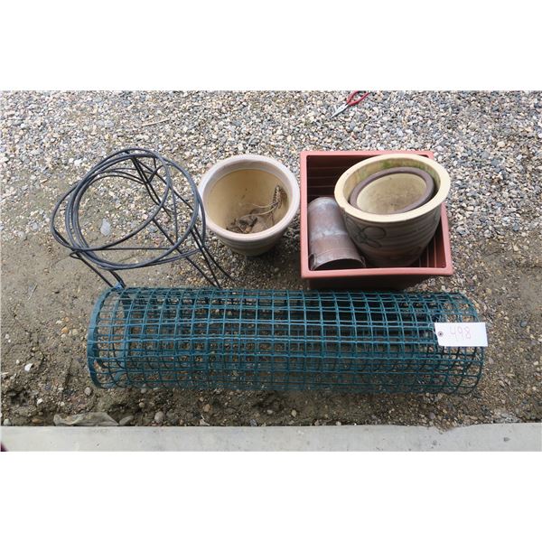 Lot of Gardening Pots/Planters, etc