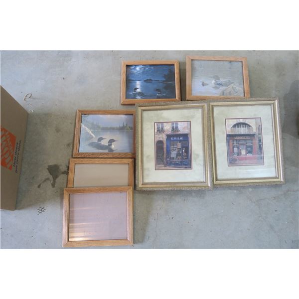 Lot of Pictures, Prints, Frames