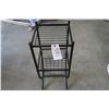 Image 2 : Plastic Storage Stand Metal Wire Shelf 13x13x31"