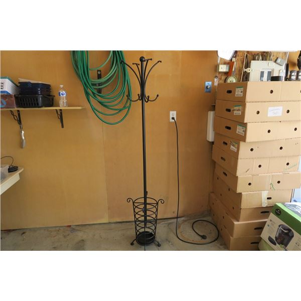Coat Hanger W/ Umbrella Stand