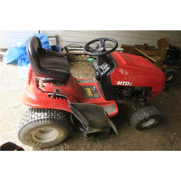 Ride-On Lawn Mower MTD 145 Series W/Keys 14.5HP (500cc) Briggs + Stratton 38" Cut