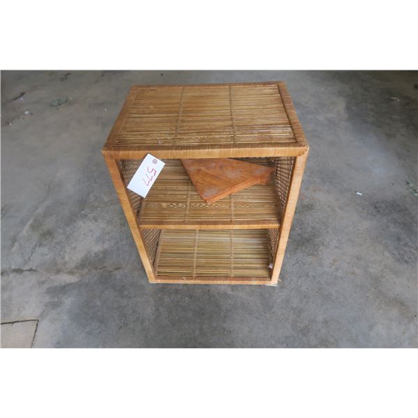 Wicker Shelf 24x18x30"