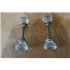 Image 1 : 2 glass Doorknobs