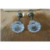 Image 4 : 2 glass Doorknobs