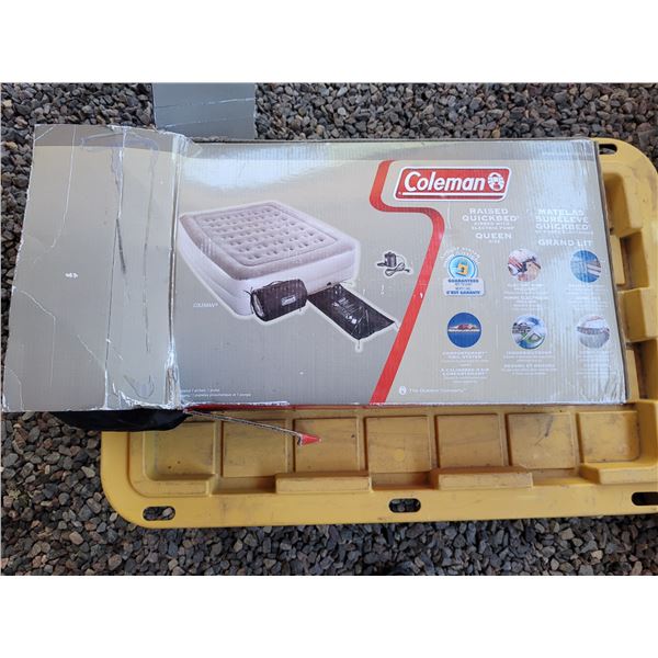 Coleman Air Bed with Electric Pump - Queen Size