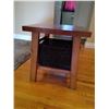 Image 1 : Coffee/End Table w/Basket 20x20x22"