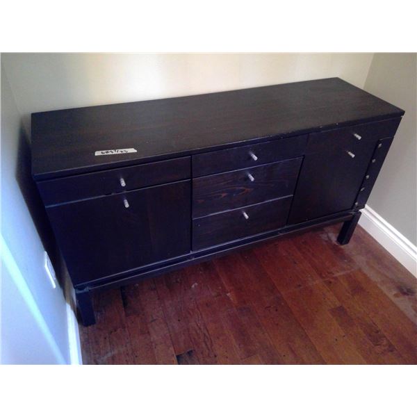 Black Dresser 53x16x29"H