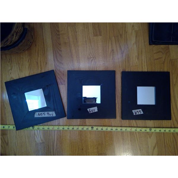 3 Small Mirrors
